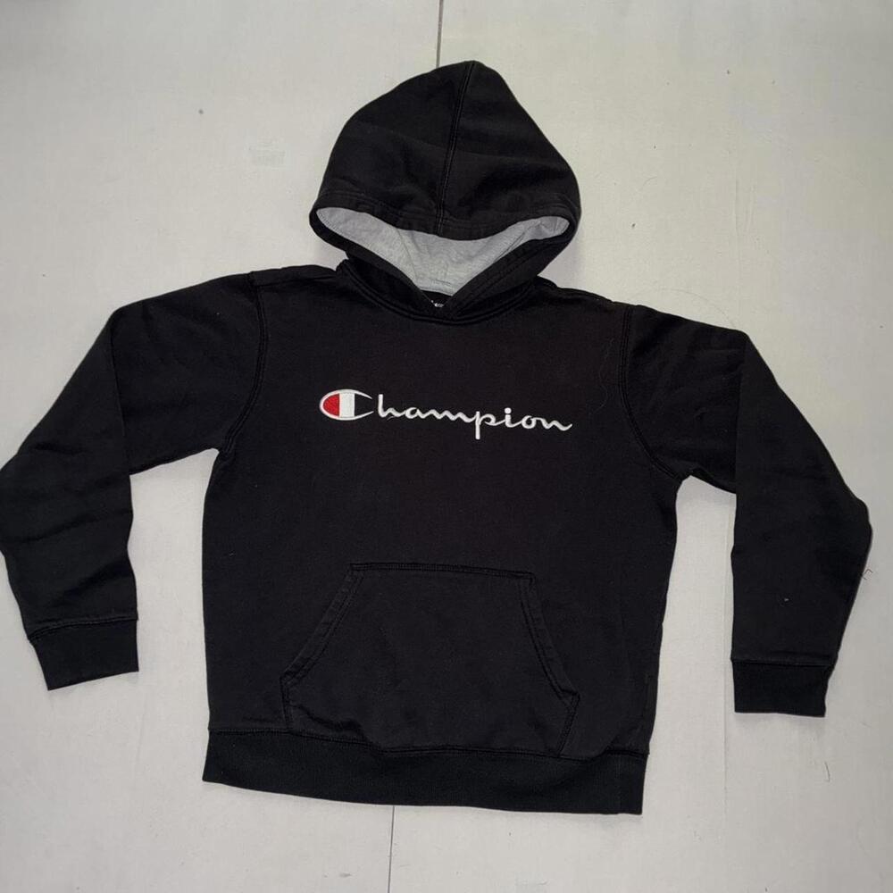 Black Champion hoodie #hoodie